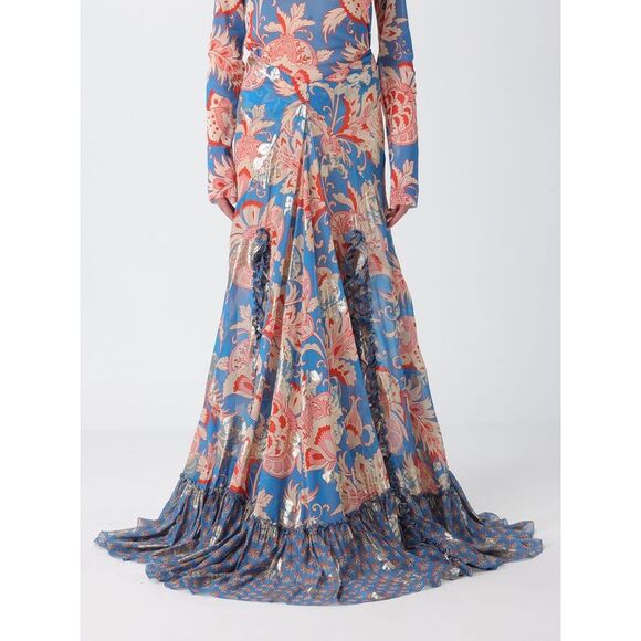 ETRO Dresses & Skirts - Etro Skirt Woman Gnawed Blue